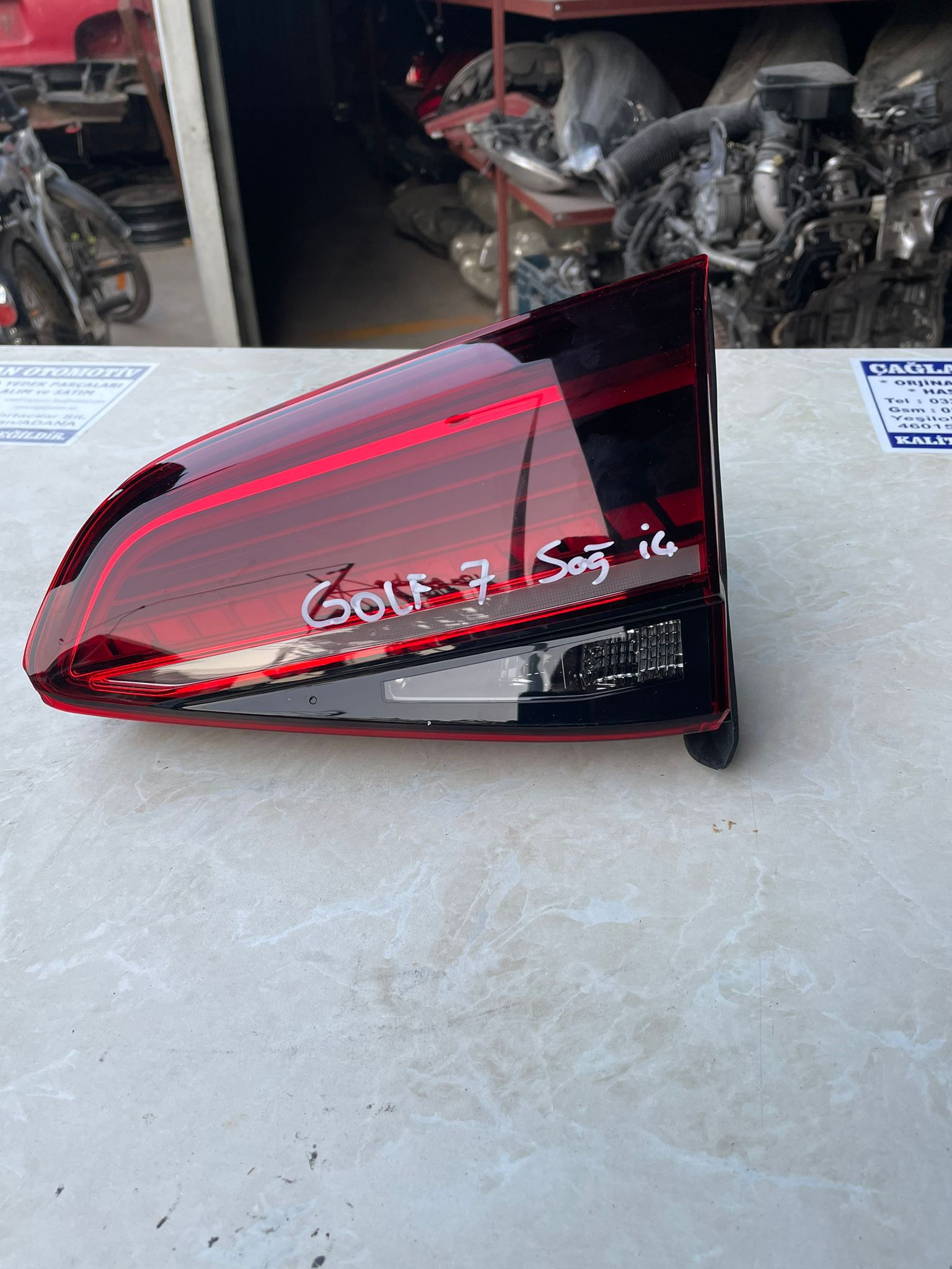 Volkswagen Golf 7 Sag İç Stop